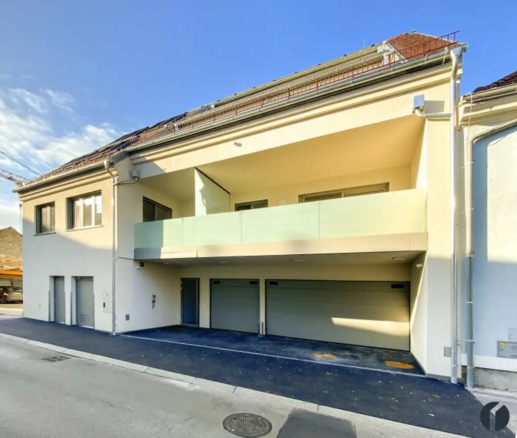 Klimatisierte 2-Zimmer-Wohnung mit Terrasse und Gemeinschaftsgarten im Herzen von Tulln