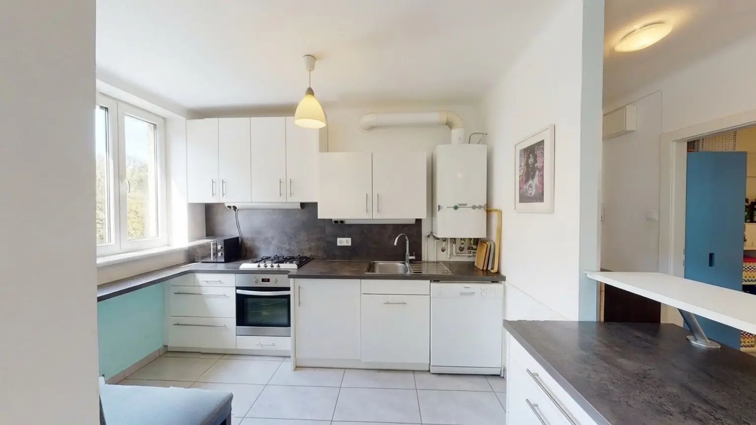 Helle Familienwohnung mit 2 Loggien und Gemeinschaftsgarten