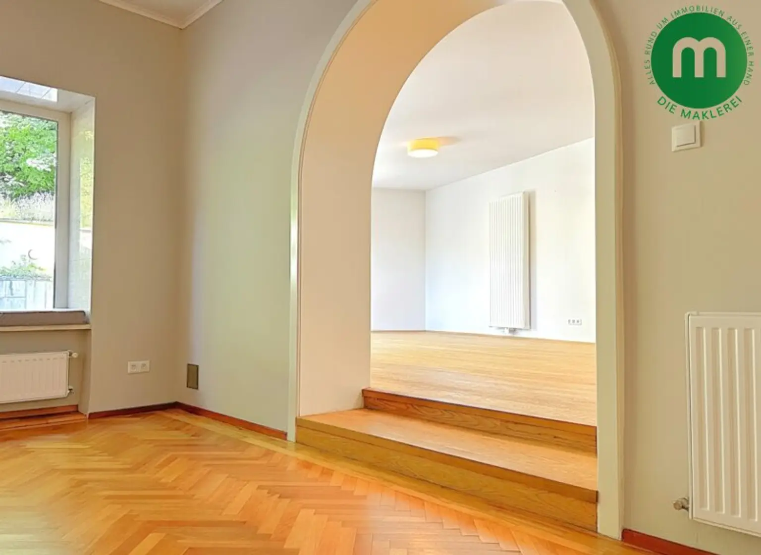 Wohnen am grünen Stadtrand - 160 m² Gartenwohnung in absoluter Ruhelage