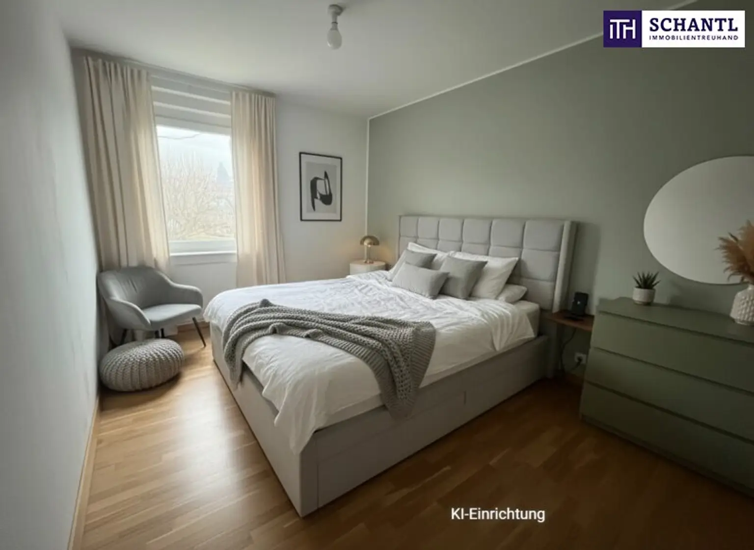 TOP INVESTMENT! Bereits VERMIETETE 3-Zimmer- Wohnung mit Balkon und EIGENGARTEN in Wildon!  Spitzen Rendite! 187m² Garten!