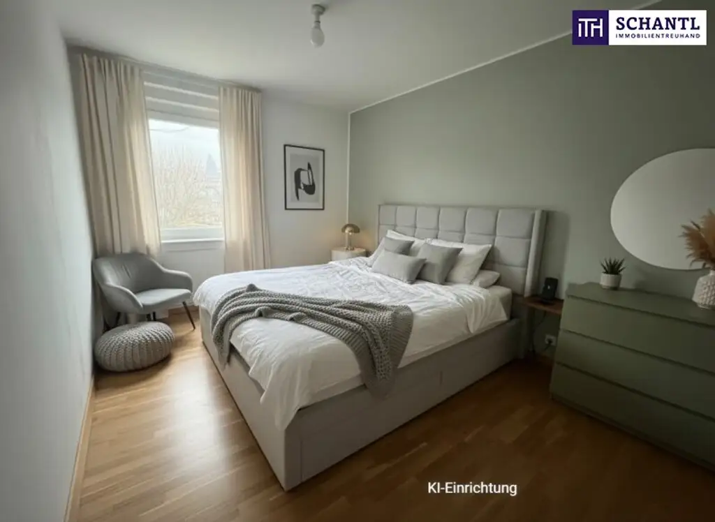 TOP INVESTMENT! Bereits VERMIETETE 3-Zimmer- Wohnung mit Balkon und EIGENGARTEN in Wildon!  Spitzen Rendite! 187m² Garten!