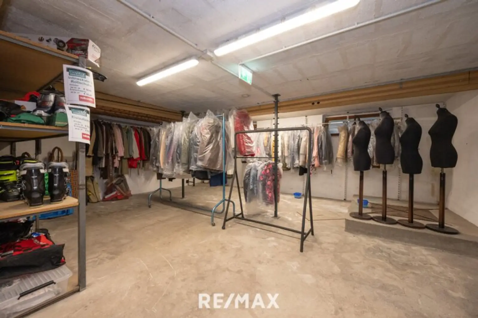 Lagerfläche Kellergeschoss