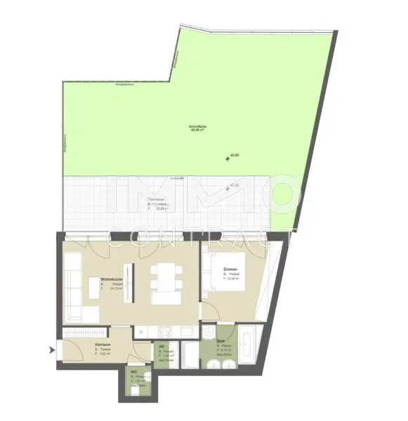 Gartenwohnung Brienne