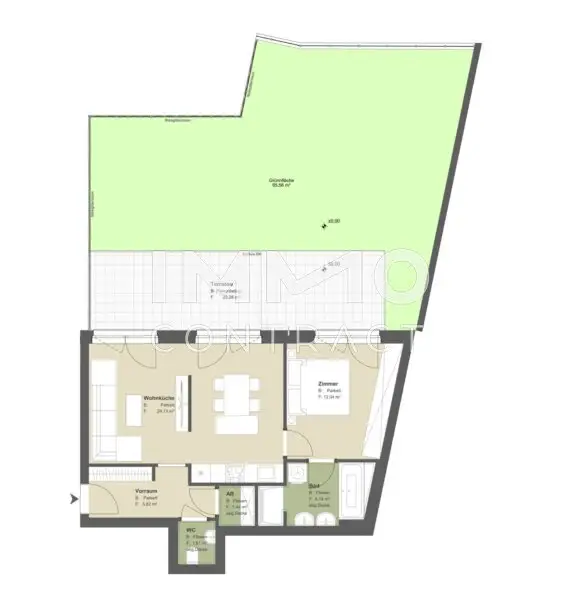 Gartenwohnung Brienne