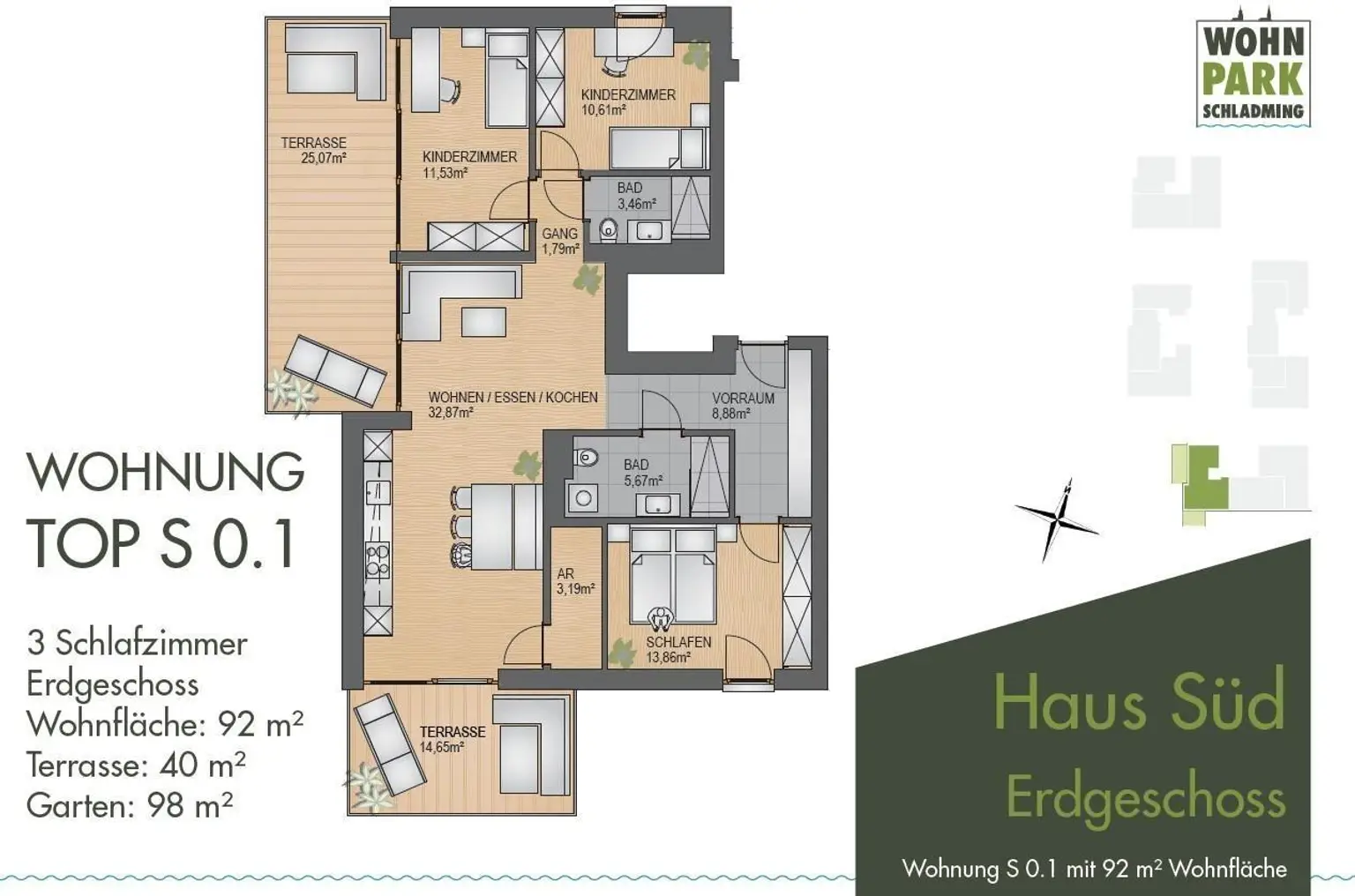 Wohnung S 0