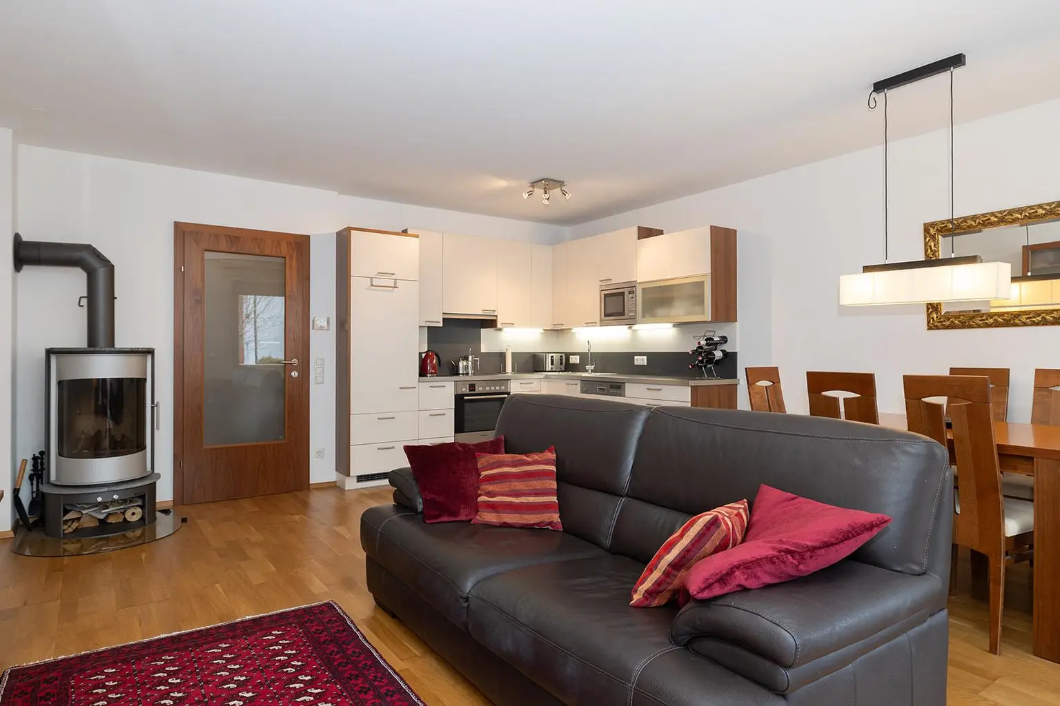 Wohnbereich mit Küche
