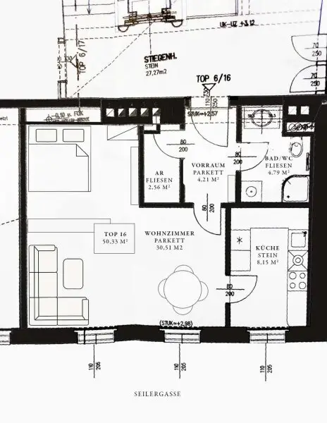 Komplett möblierte, helle Stadtwohnung – Ihr neues Zuhause am Stephansplatz/Graben!
