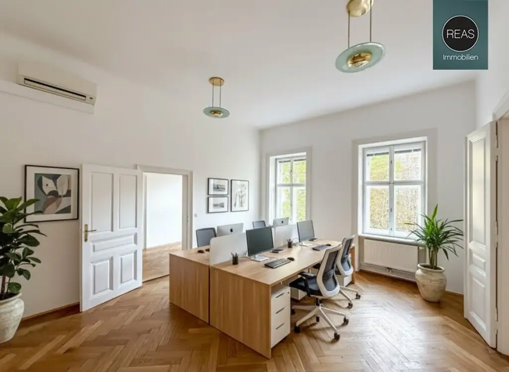 Klimatisiertes Büro bei neuer U5 Station! Repräsentatives Haus in bester Innenstadtlage bei der Votivkirche!