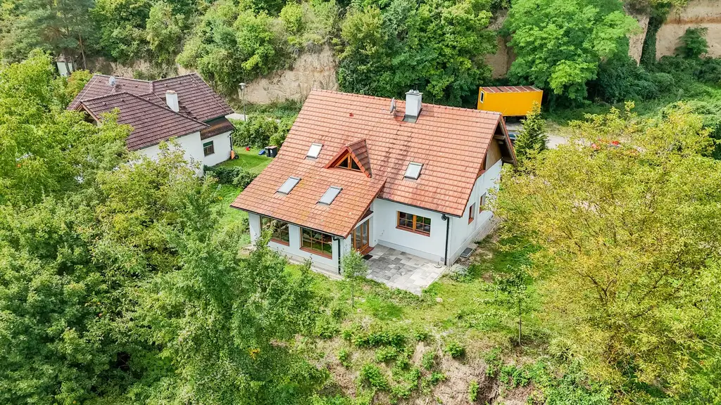 Blockhaus mit unverbaubarem Ausblick ins Kamptal