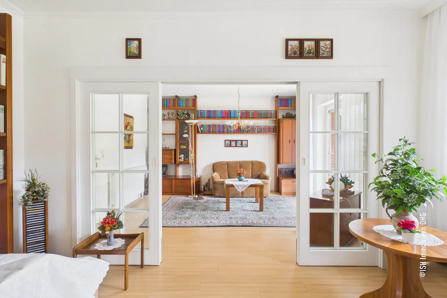 Blick ins Esszimmer