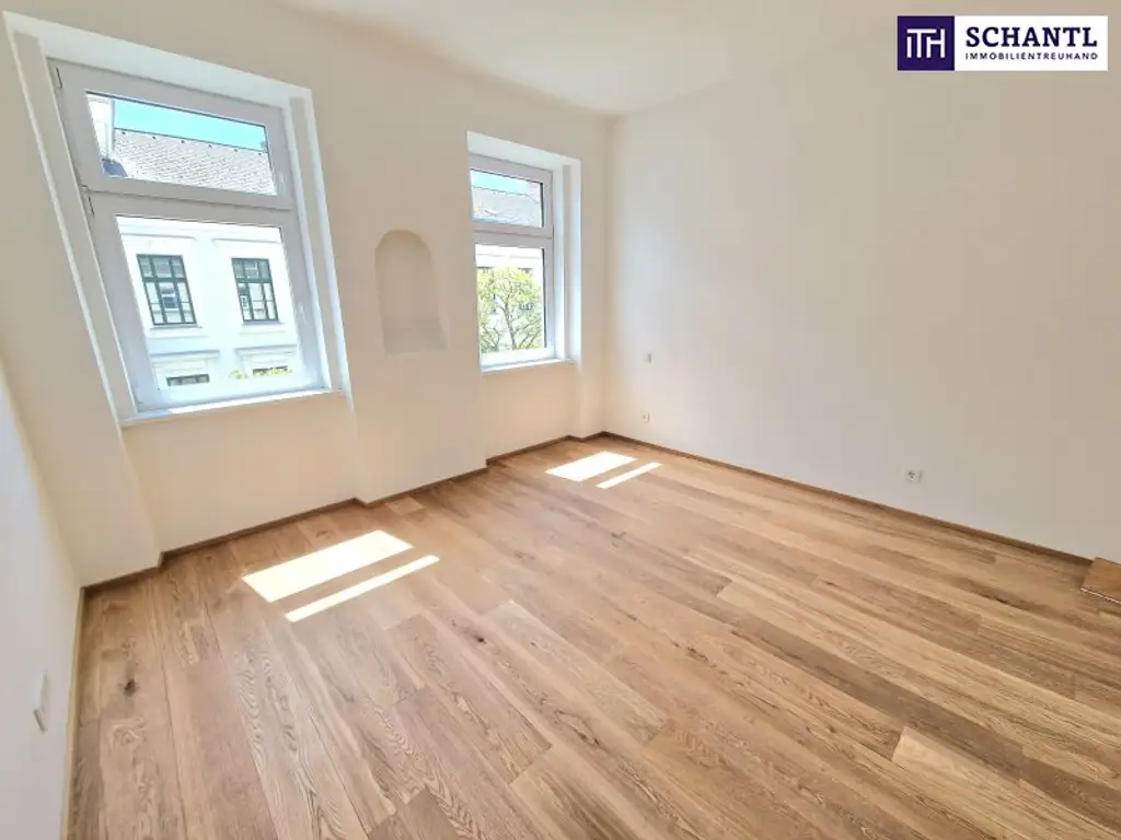 Preisreduktion! Stilvoll wohnen zwischen Altbaucharme & modernem Komfort – 4-Zimmer-Traum mit Balkon, Grünblick & Top-Infrastruktur