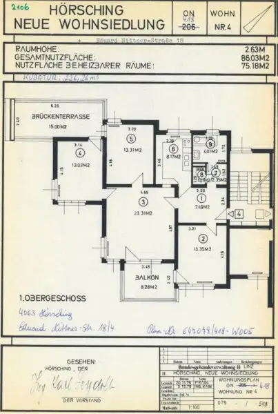 Familienfreundliche Wohnung mit Balkon, Terrasse und Grünblick in Hörsching