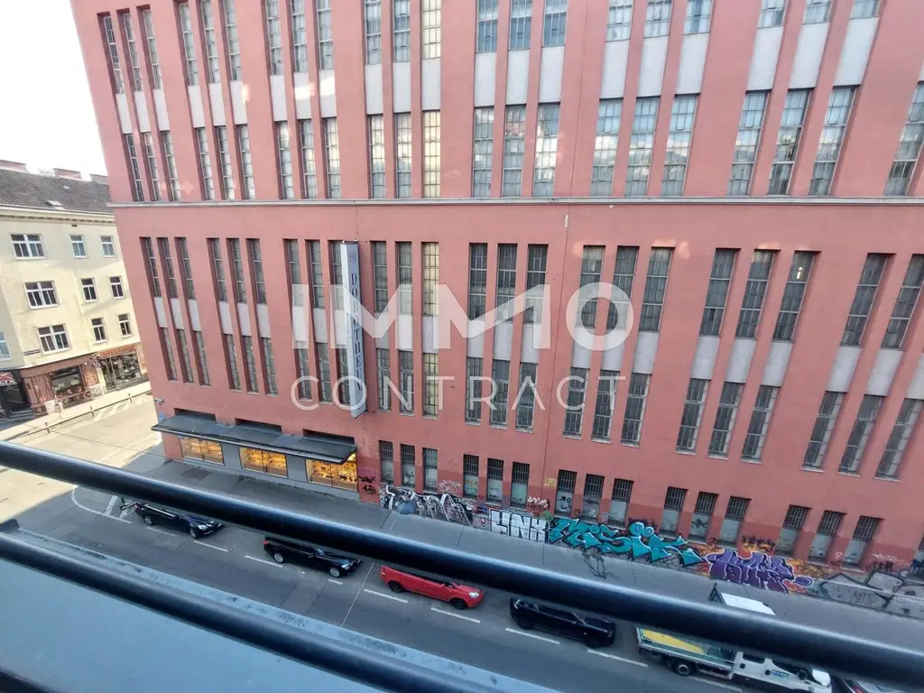 NUR SCHRIFTLICHE ANFRAGEN BITTE. 2-Zimmer-Wohnung mit Balkon in der Wielandgasse