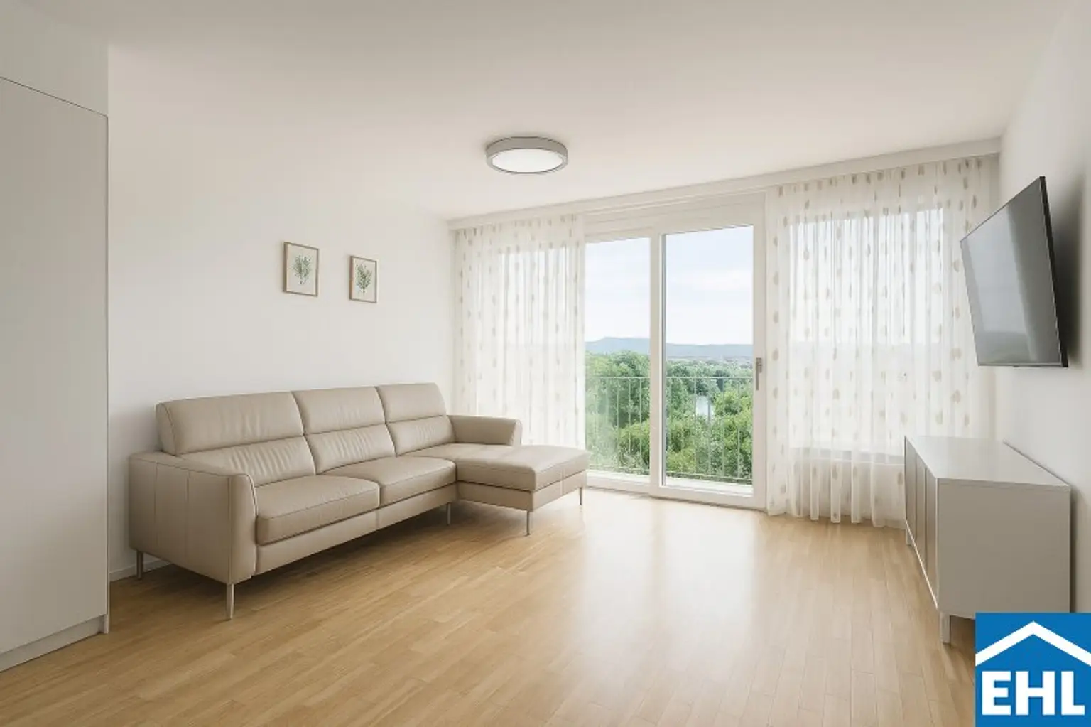 2-Zimmer-Wohnung mit traumhaften Blick ins Grüne und Pool!