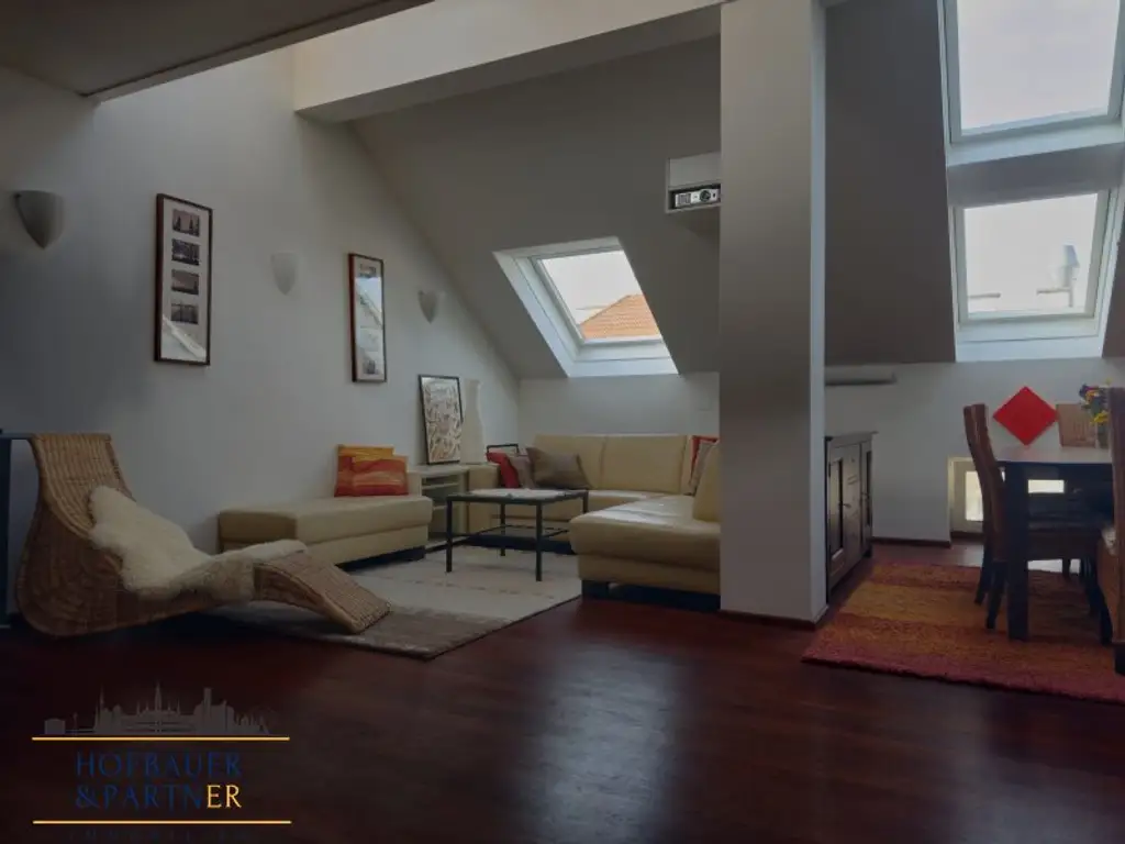 Exklusive Dachgeschoss-Maisonette mit Terrasse in bester Lage des 3. Bezirks