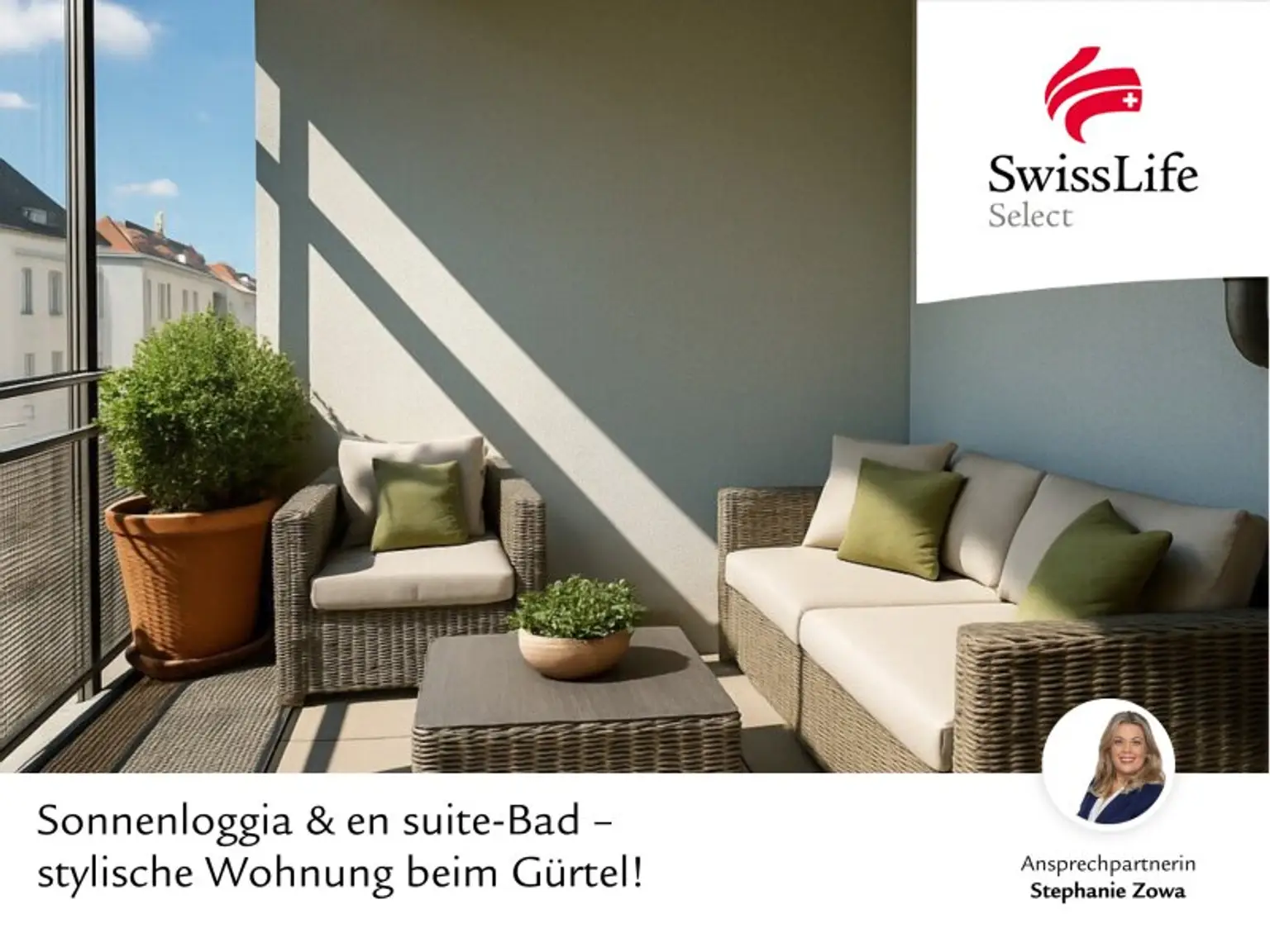 1120 Wien: 2-Zimmer mit Loggia, Schranknische & Tiefgarage