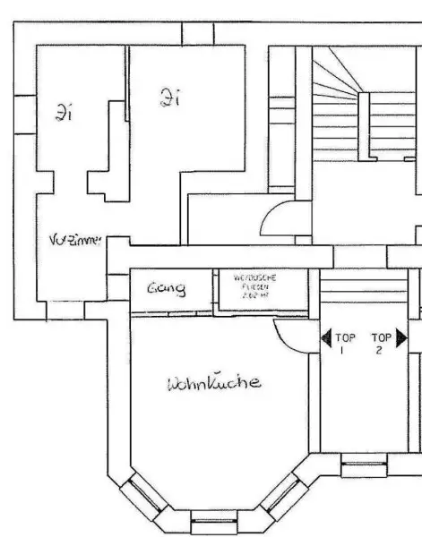 Grundrissskizze