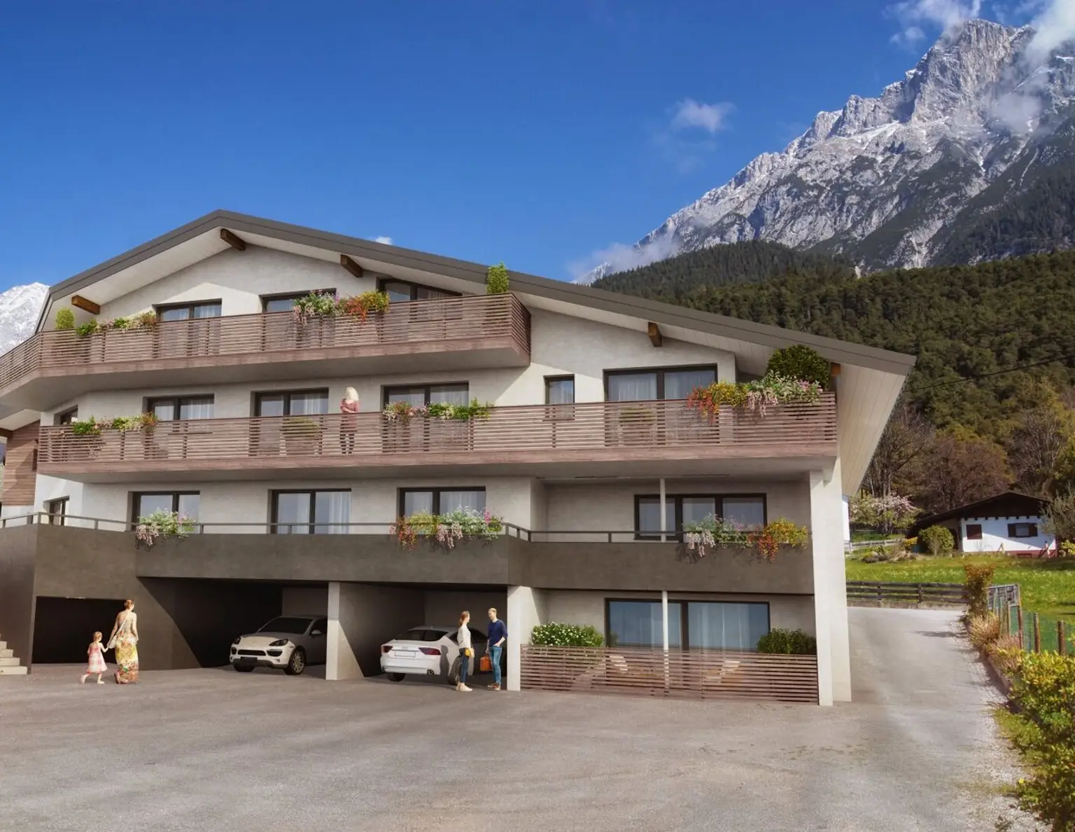 Top Anlage! Sunshine Lodge - Ferienappartements an der Hohen Munde
