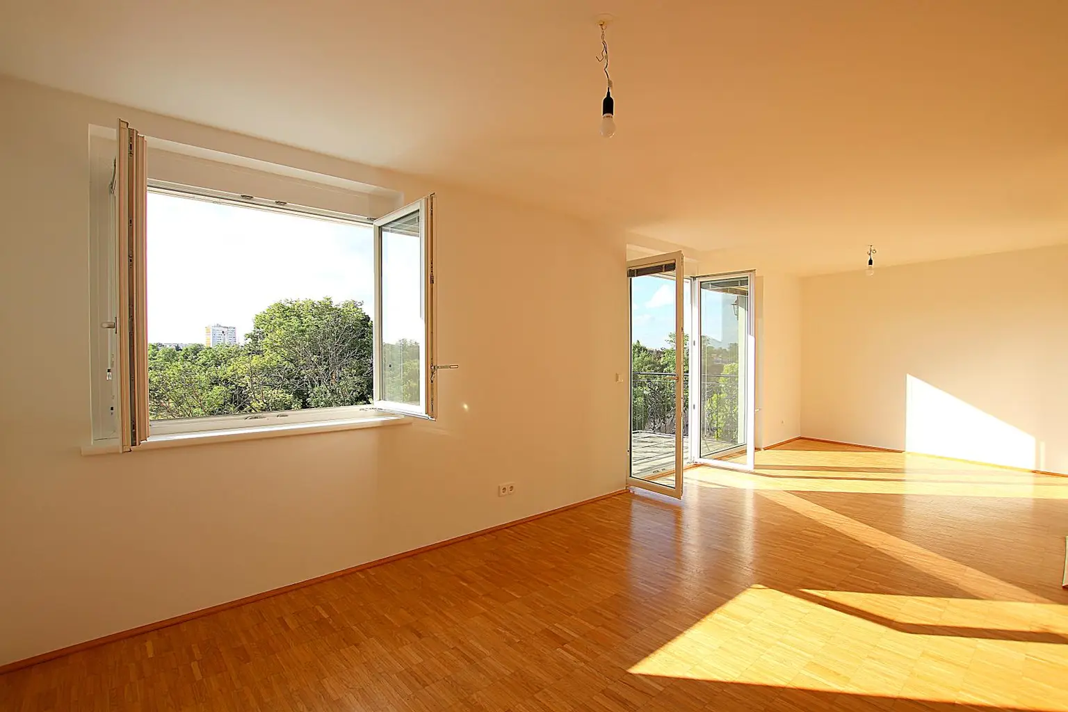 Panoramablick beim Park - großzügige 3-Zimmer Wohnung in Bestlage:  grün, ruhig, hell!