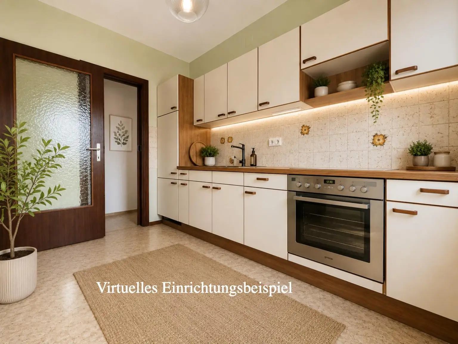 Küche Virtuelles Einrichtungsbeispiel