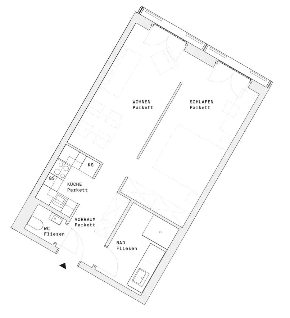 DC-FLATS: High-End-Apartment bei der UNO-City!! ERSTBEZUG!!