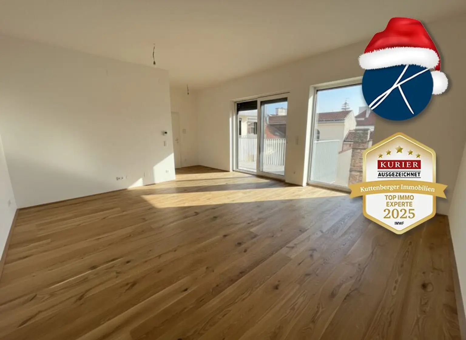 Wohnküche, Parkett, 30 m²