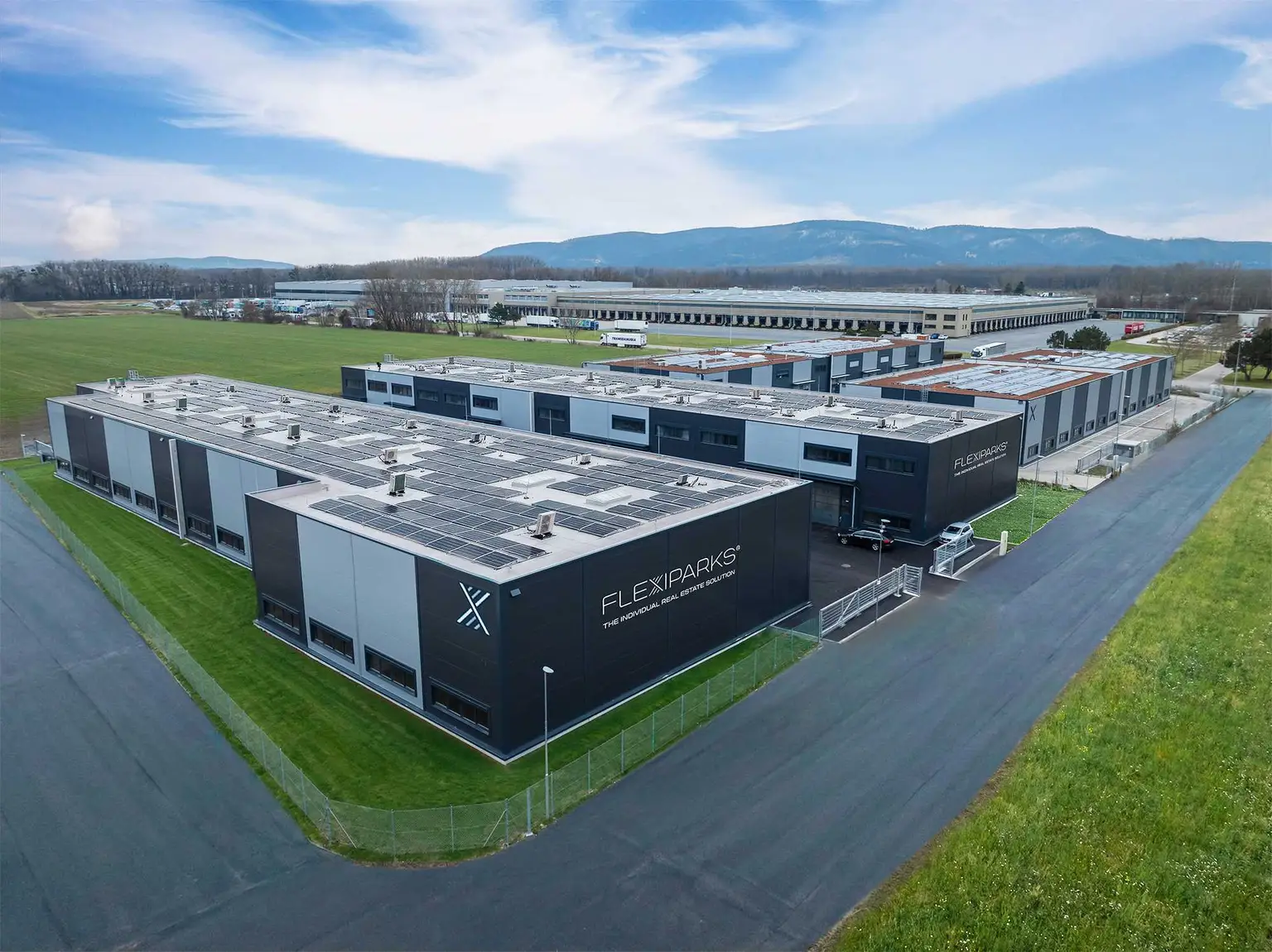 Hochmoderner Gewerbepark in Stockerau -  Flexiparks Wien Nord II