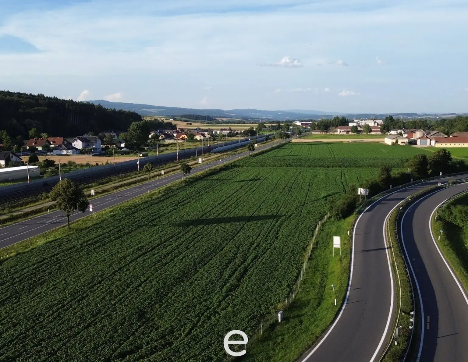 Gewerbegrundstück (BK VIII) direkt an der A1-Abfahrt Amstetten OST!