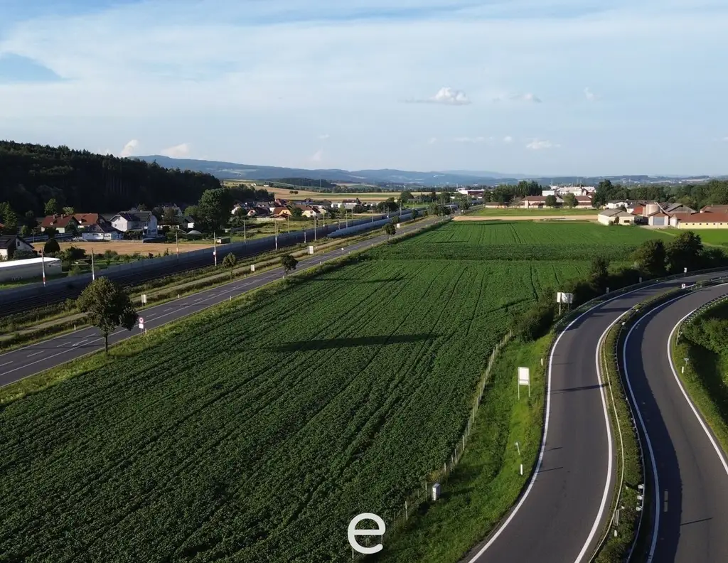 Gewerbegrundstück (BK VIII) direkt an der A1-Abfahrt Amstetten OST!