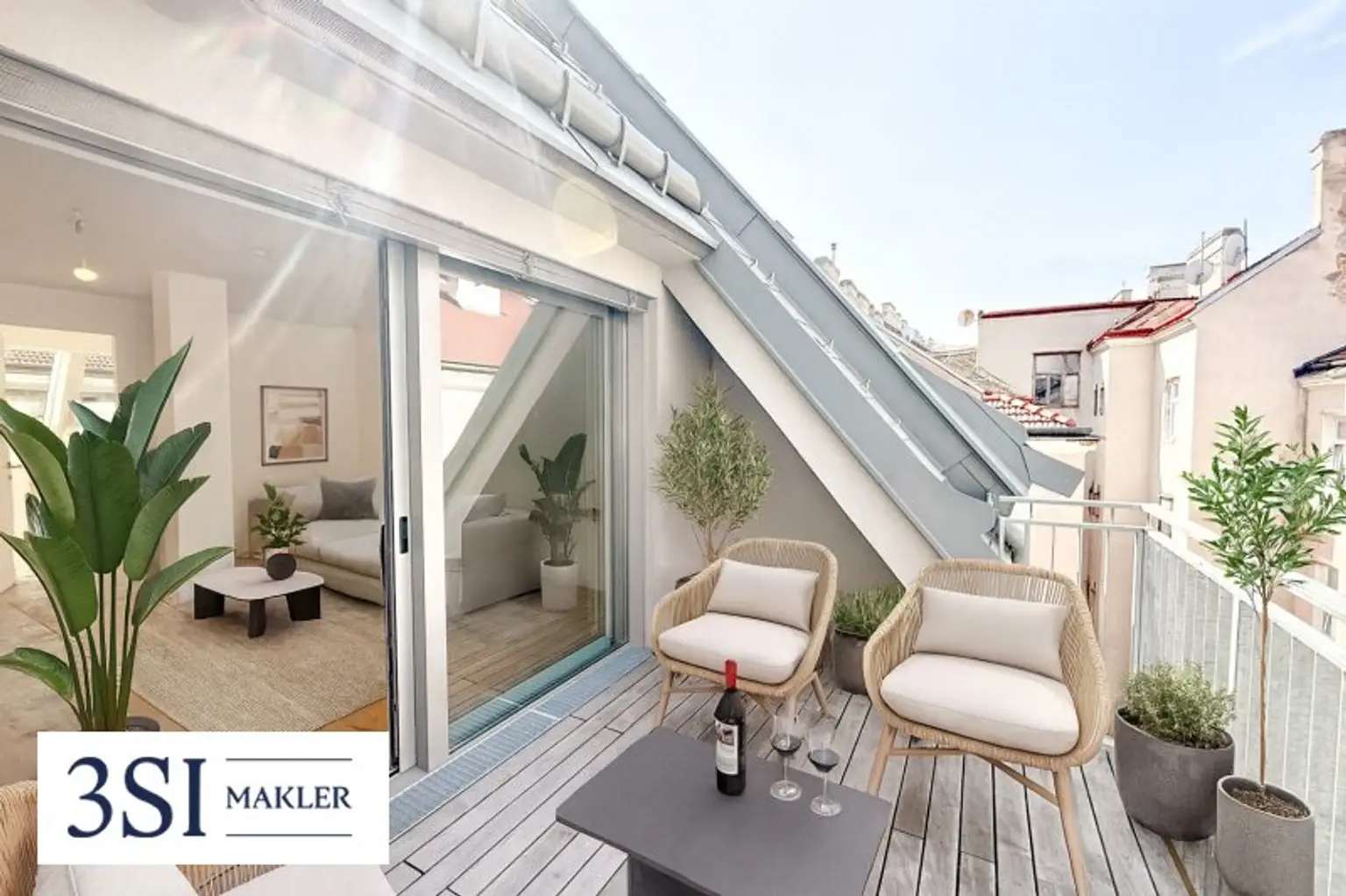 Eleganz & Komfort – moderne Dachgeschosswohnung mit Balkon & Premium-Design