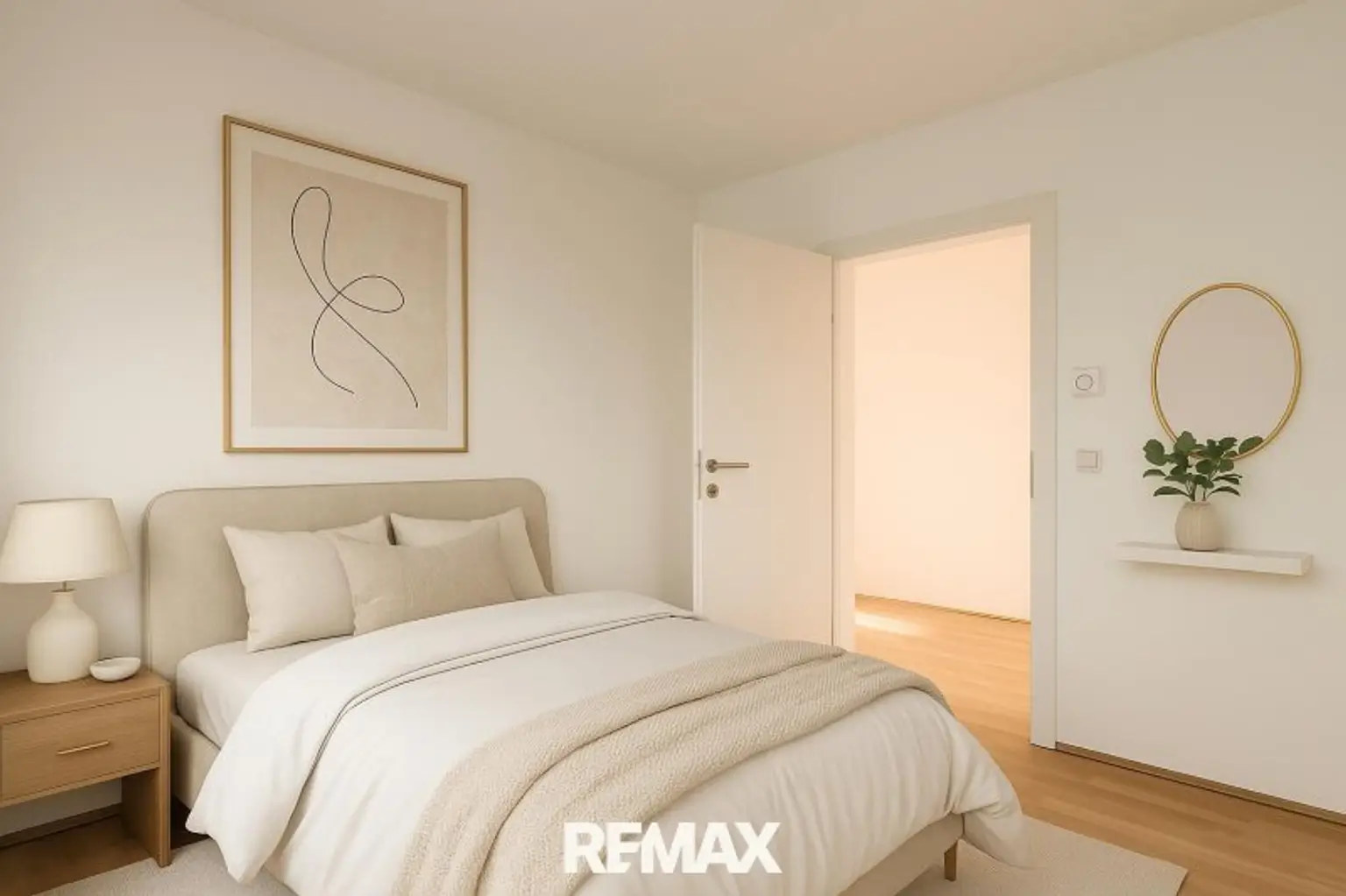Schlafzimmer 1, Homestaging