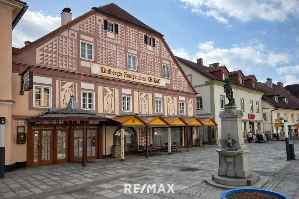 *** 885 m² Wohn- & Geschäftsfläche im Zentrum von Kindberg mit Entwicklungspotenzial! ***