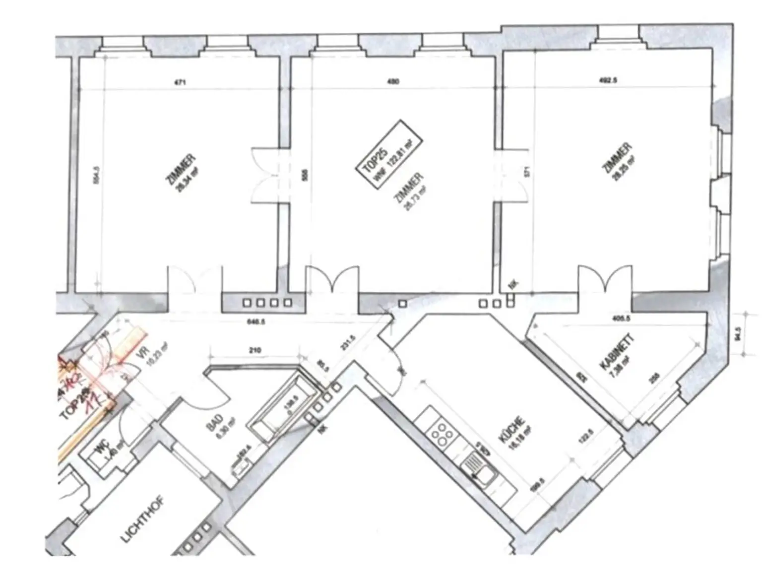 Lichtdurchflutete 4-Zimmer-Altbauwohnung in klassischem Gründerzeithaus in U-Bahn-Nähe