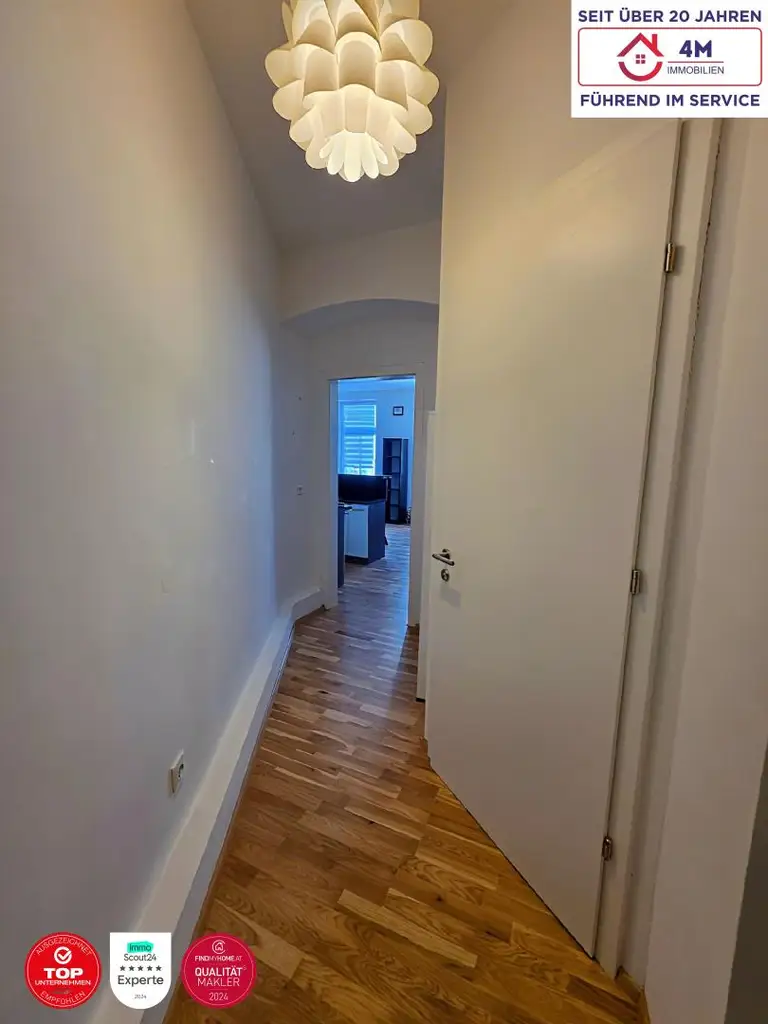 Klein, aber Wow – stylischer Altbau mit Loft-Feeling