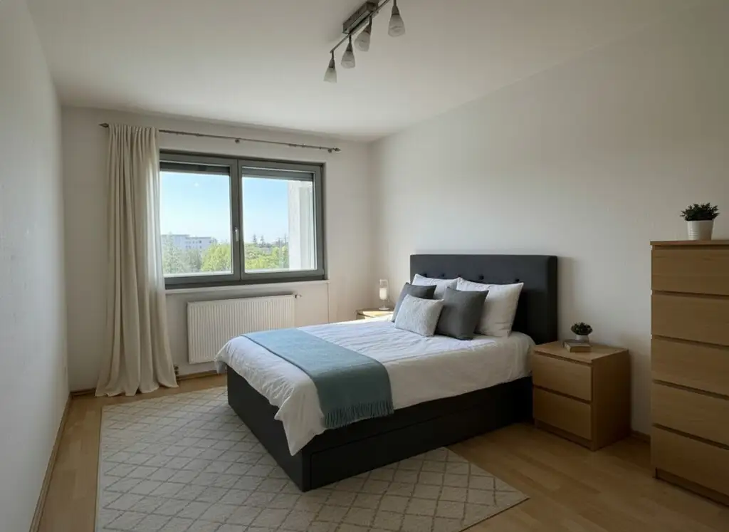 Ein Traum: Stadtwohnung in Neulaa mit unverbaubarem Blick ins Grüne