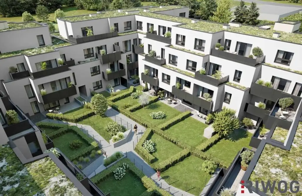 || 2- Zimmer Wohnung mit Loggia zum Wohlfühlen & extra Eigengarten im Erdgeschoss || Neubauprojekt nahe der Inneren Stadt ||