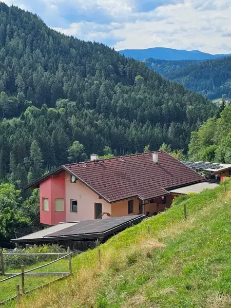 Neuwertiges  Familien Wohnhaus in Feldkirchen / St. Urban : 5 Zimmer, Garten, Balkone, tolle Ausstattung! mit  1 HA LW  Wiese für Tierhaltung