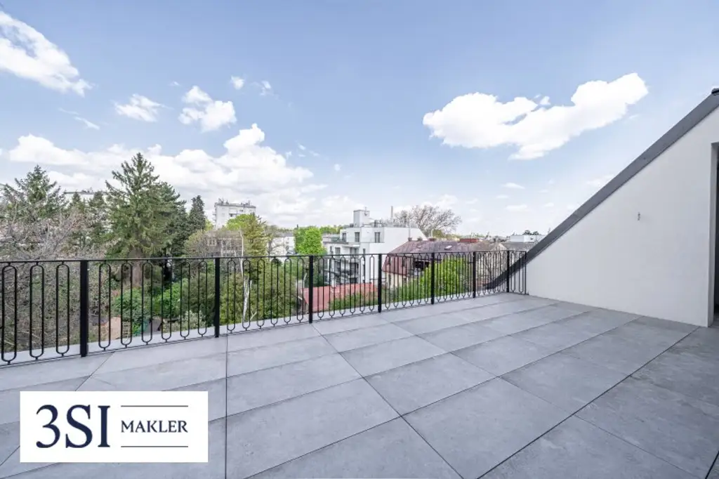 Luxus, Privatsphäre und modernste Eleganz vereint - Architektonisches Juwel in exklusiver Grünruhelage des 19. Bezirks