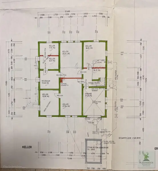 Halloweenspezial zum Superpreis !! ELK Bungalow auf 148m2 Vollkeller, 8 Fahrminuten von der Schnellbahn