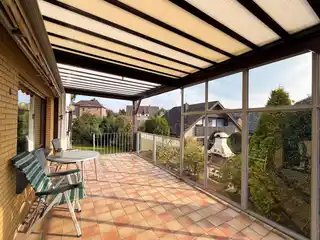 Überdachte Terrasse