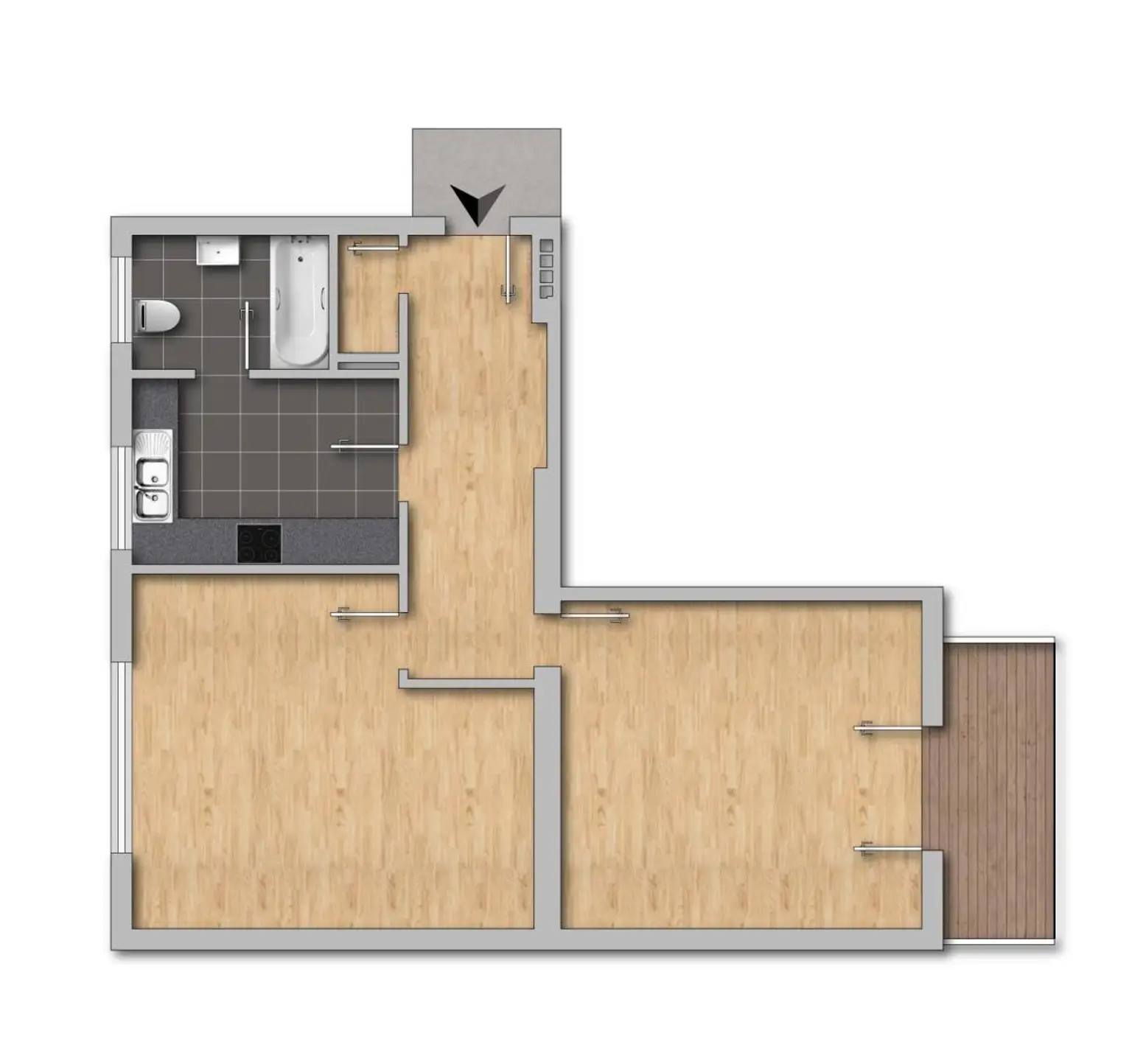 Göttweigergasse 30 - Top 12_oE