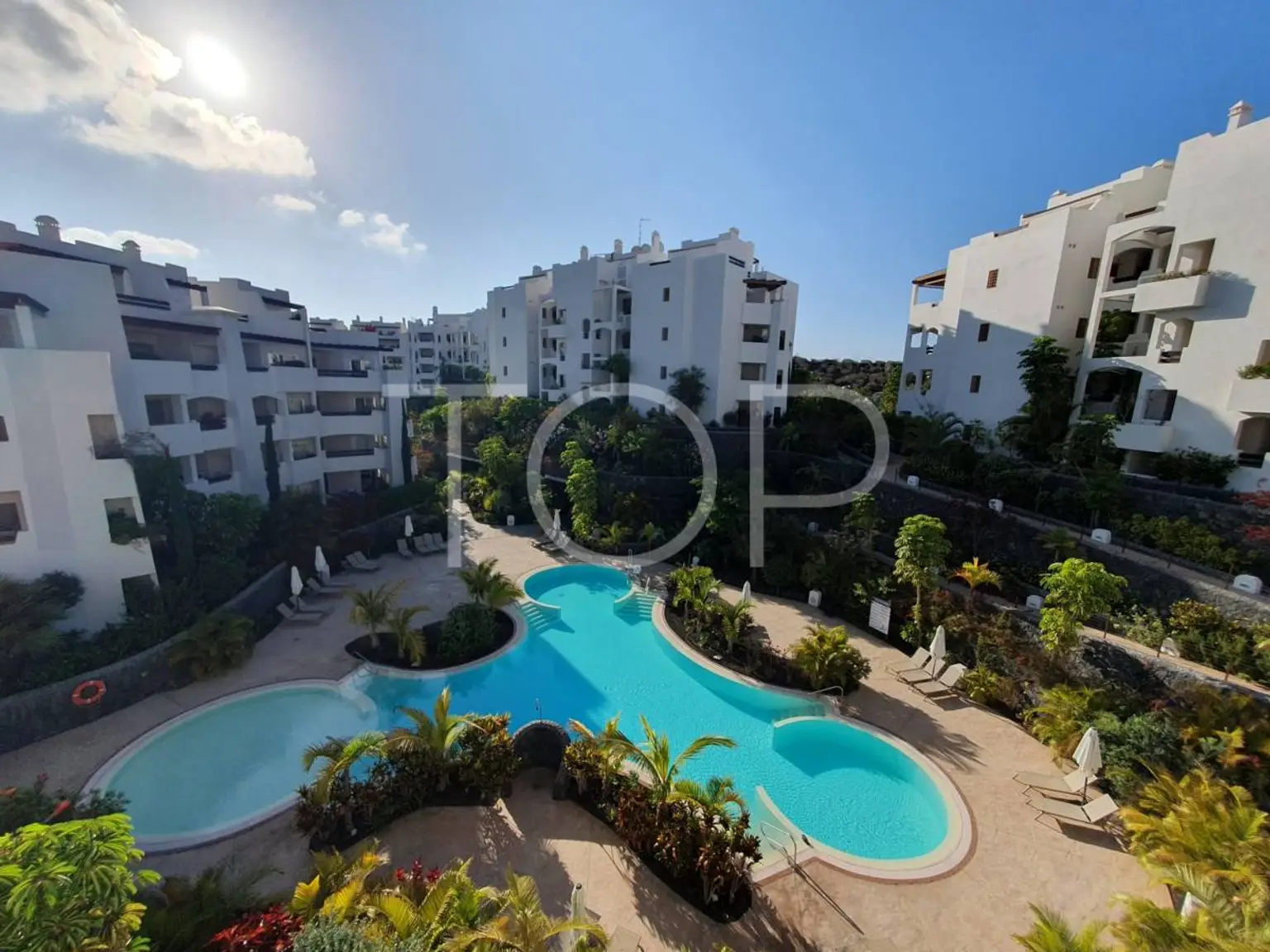 Apartment-El-Palm-Mar-Jardines-Menceyes-Piscina-Tenerife