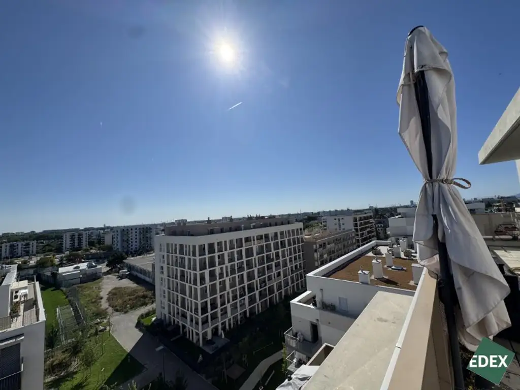 Gemütliche 3-Zimmer-Wohnung mit großzügiger Terrasse nahe U1 Rennbahnweg