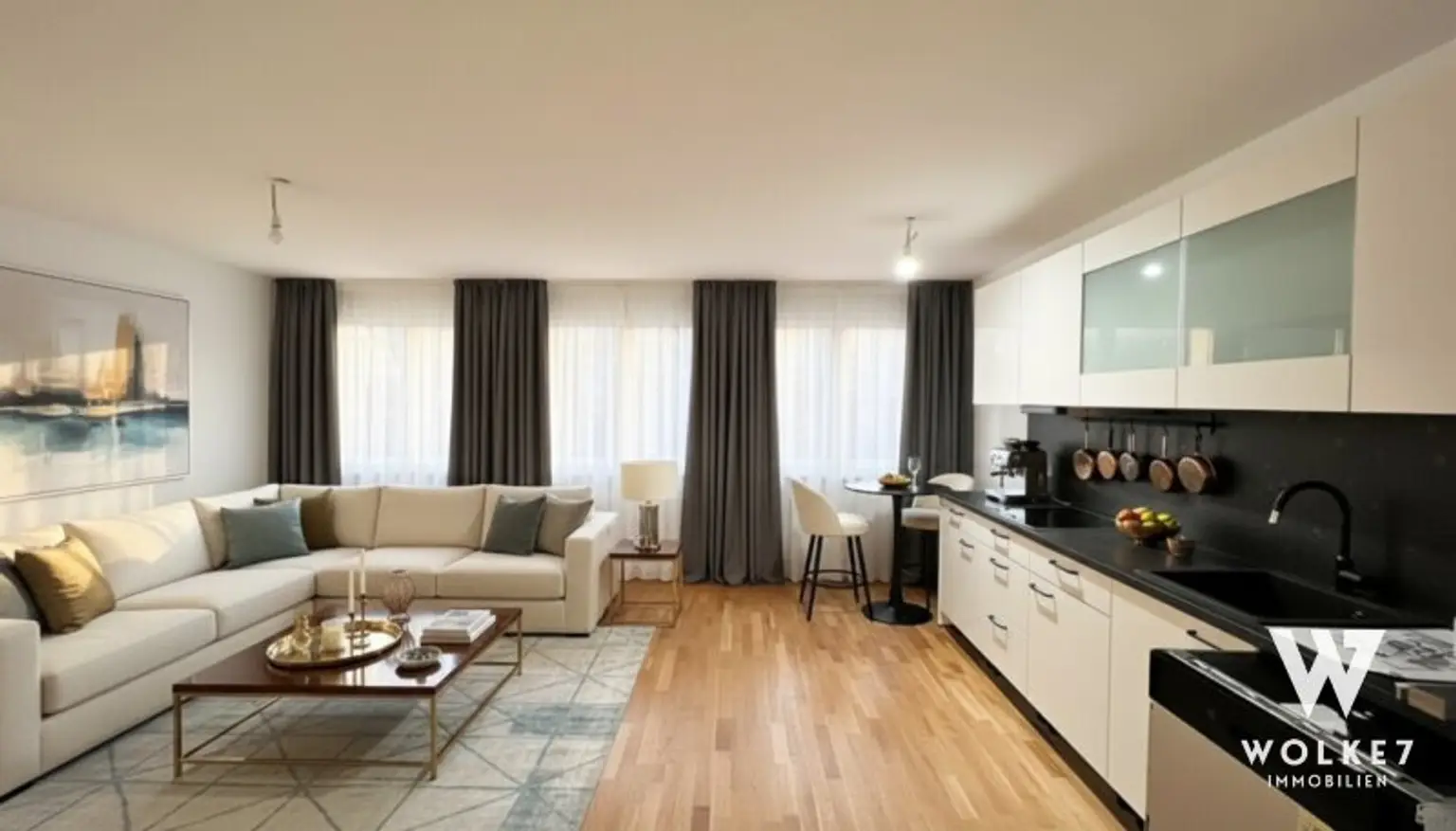 ERSTBEZUG nach SANIERUNG: Stilvolle 4-Zimmer-Neubauwohnung mit luxuriöser Ausstattung und exklusivem Design