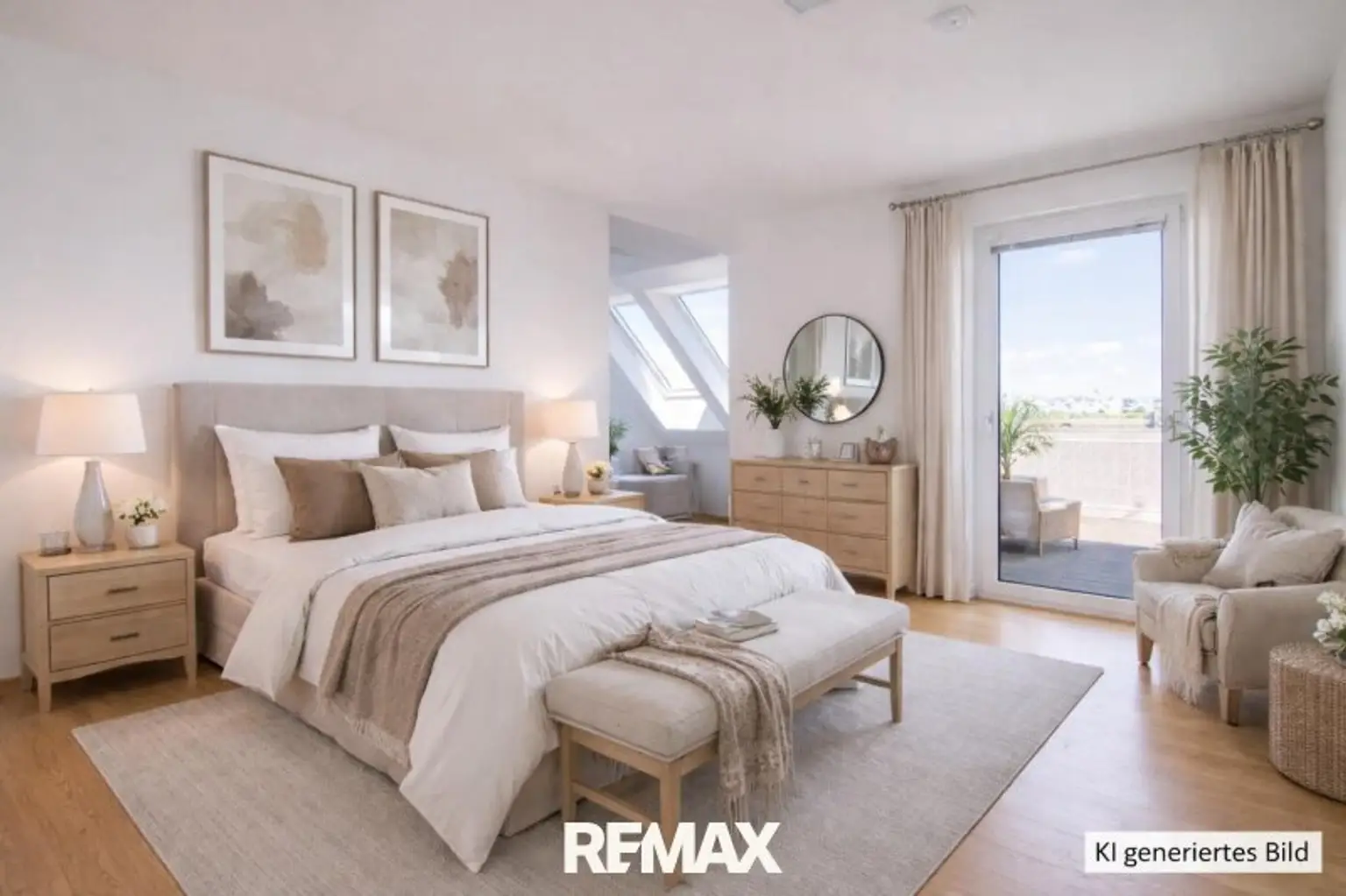 Einrichtungsvorschlag geplanter Master Bedroom