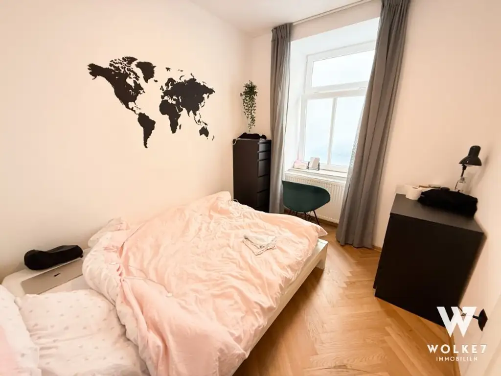 Stilvolle 3-Zimmer-Altbauwohnung in Toplage zwischen Schönbrunn & Mariahilfer Straße
