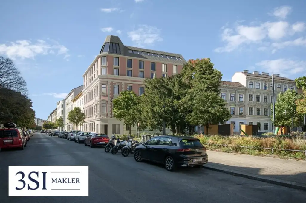 Baubewilligter Rohdachboden in begehrter Ottakringer Lage mit Parkblick