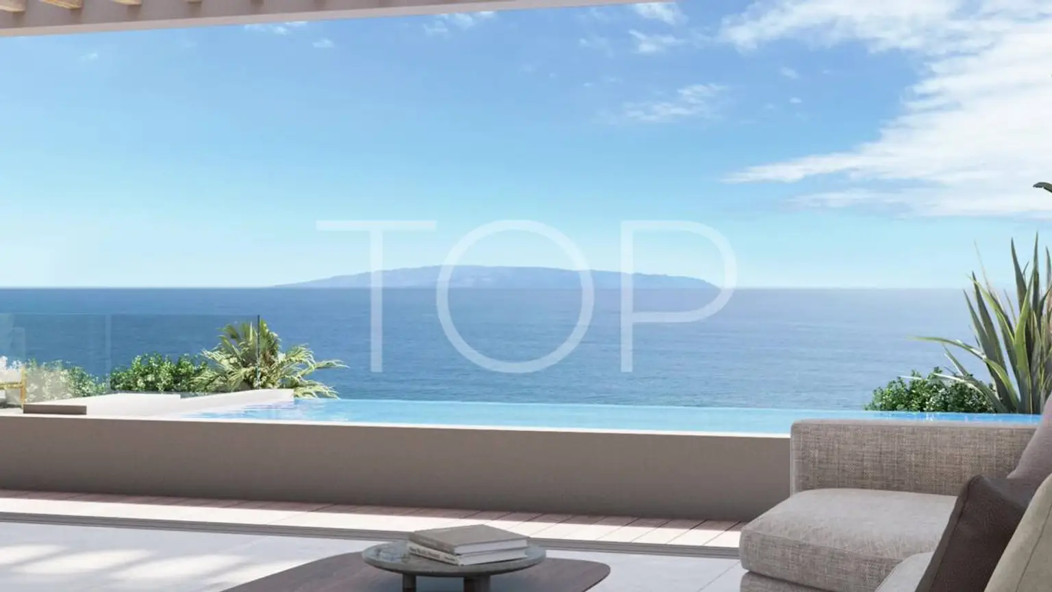 Reihenvilla am Meer mit privatem Pool in Neubauanlage im Süden von Teneriffa