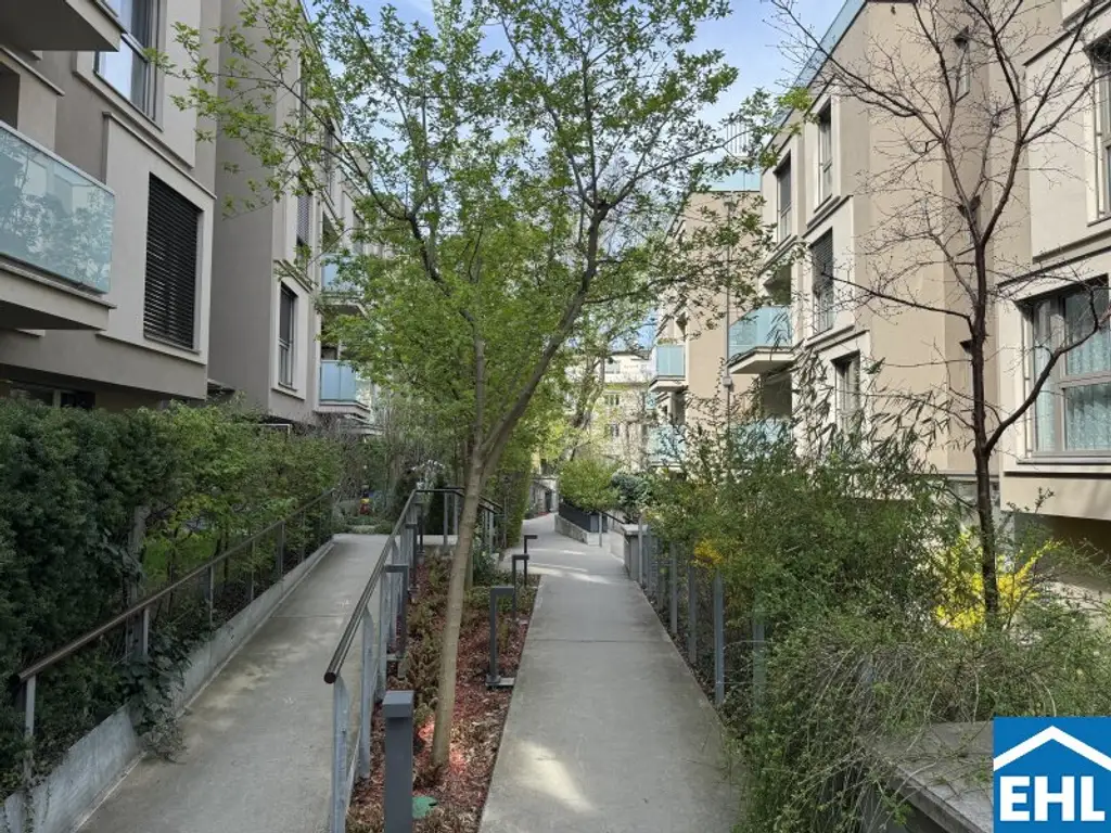 Stilvolle 3-Zimmer-Neubauwohnung mit Loggia in absoluter Ruhelage des 18. Bezirks