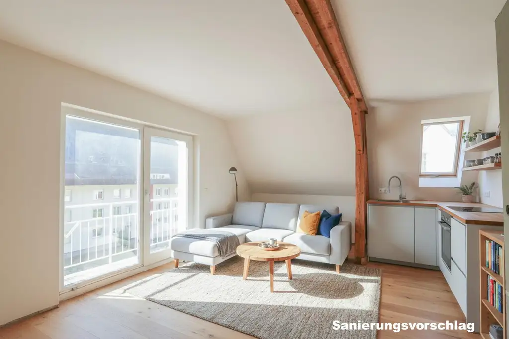 Genehmigtes Projekt für Ihr Traumzuhause – Rohbauwohnung im Dachgeschoss in Bleiberg-Nötsch